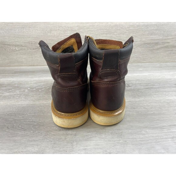 Red Wing Irish Setter Ashby 83605 Men's 9.5D Brown Leather 6" Ankle Work Boot - Picture 4 of 11